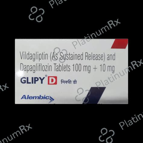 Glipy D Tablet 10 Tablet SR - Save 44% on Substitute Medicine