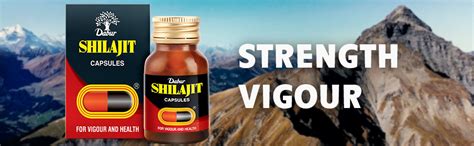Buy Dabur Shilajit for Vigour and Health - 100 Capsules Online at Low ...