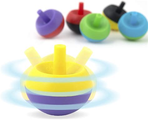 Buy Bulk Toys - Tippy Tops - 100 Pcs Spinning Tops for Kids - Flip ...