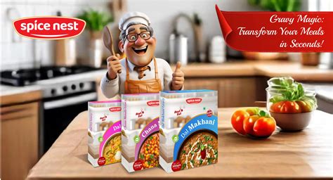 Spice Nest: Premium Ready-to-Cook Gravies for Authentic Indian Flavors