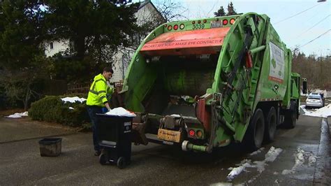 Seattle halts garbage, recycling and waste pickup Wednesday due to snow ...