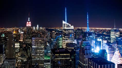 New York City At Night Wallpaper Desktop