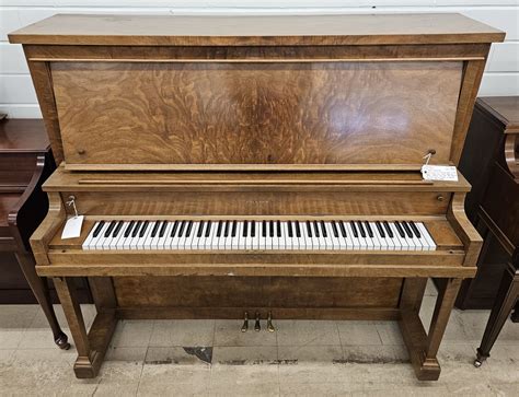 Antique Upright Grand Piano.