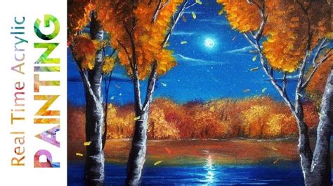 Image result for Easy Paint Tutorial Sky Autumn