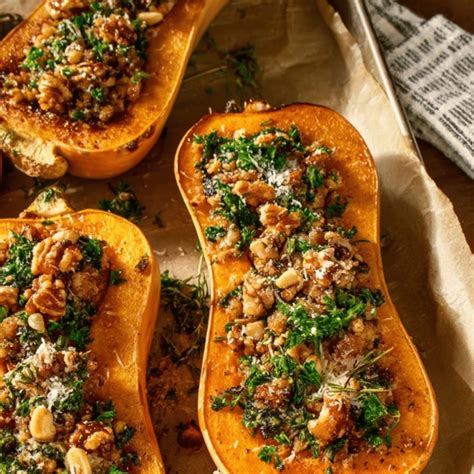 Stuffed Butternut Squash: A Perfect Fall Recipe - Recipes by Lucelle
