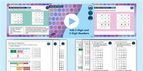 👉 Year 3 DiM: Step 17 Add 2-Digit and 3-Digit Numbers Pack