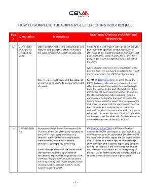 Fillable Online www.expeditors.commedia1415U.S. Shippers Letter of ...