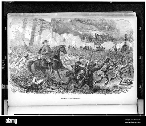 Chancellorsville. Illus. in: Robert E. Lee / by John Esten Cooke. New ...