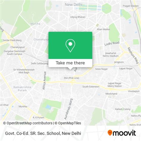 How to Get to Govt. Co-Ed. SR. Sec. School in Delhi by Bus, Metro or Train?