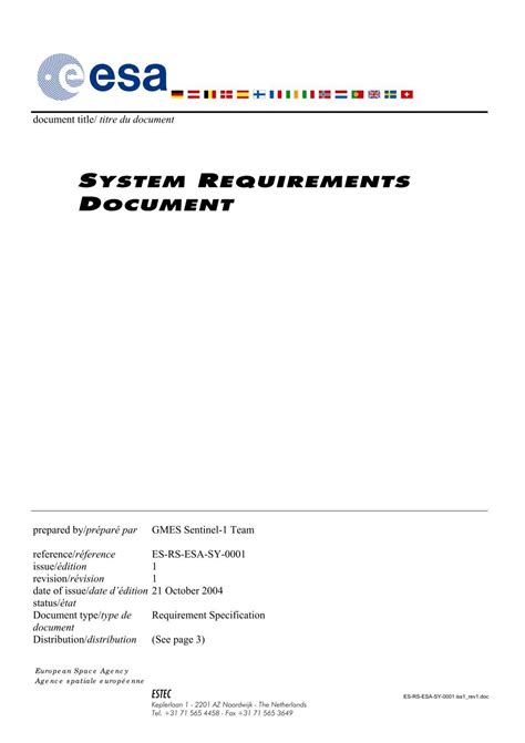 System Requirement Document 的图像结果
