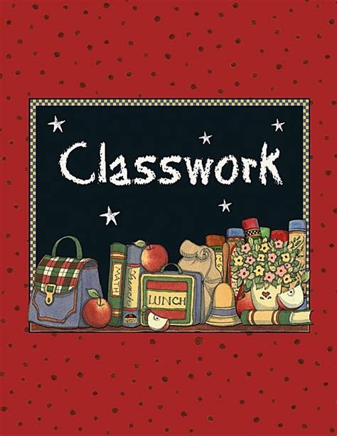 Image result for Class Work Folder Word