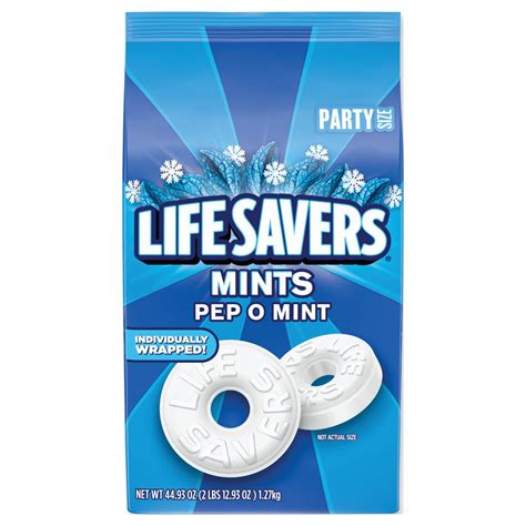 LIFESAVERS, Pep-O-Mint®, 363 Items Per Pack, Candy Mints - 807DL3 ...