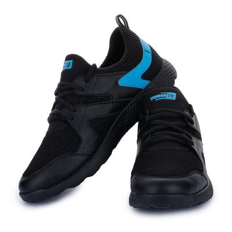 Buy Force 10 Men's Black Sports Lacing