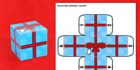 Interactive 3D Cube | 3D Cube Shape Gift Box Paper Model