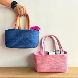 JASMEY HOMES Storage Basket Multipurpose Use for Kitchen & Home ...