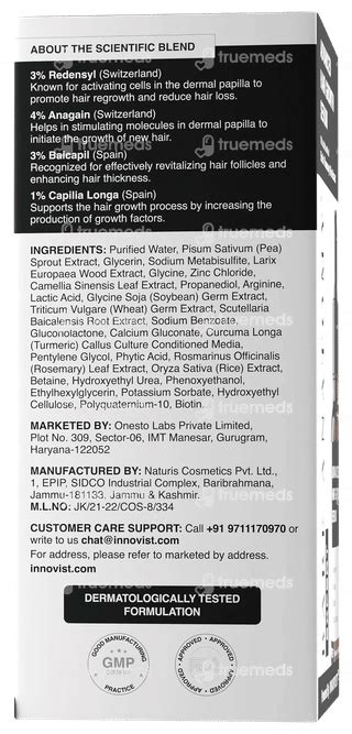 Bare Anatomy Advanced Hair Growth Serum 30ml - Uses, Side Effects ...