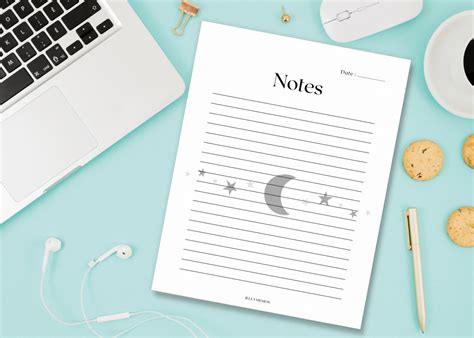 Image result for Cute Note Paper Template