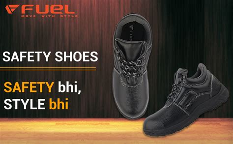 Fuel Arsenal HC Safety Shoe For Men's Steel Toe Cap With Single Densit