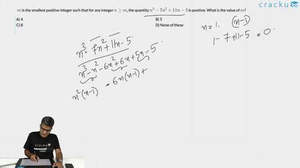 [Video] m is the smallest positive integer such that for any integer n ...
