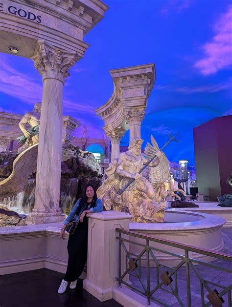Fountain Of The Gods At Caesars Palace Las Vegas