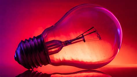 Wallpaper light bulb, glass, light hd, picture, image