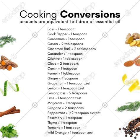 Cooking Conversion Tips 的图像结果