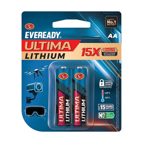 Eveready Ultima Lithium 3115 AA Battery – Long Lasting Power