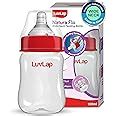 Buy LuvLap Anti-Colic Wide Neck Natura Flo Baby Feeding Bottle, 150ml ...