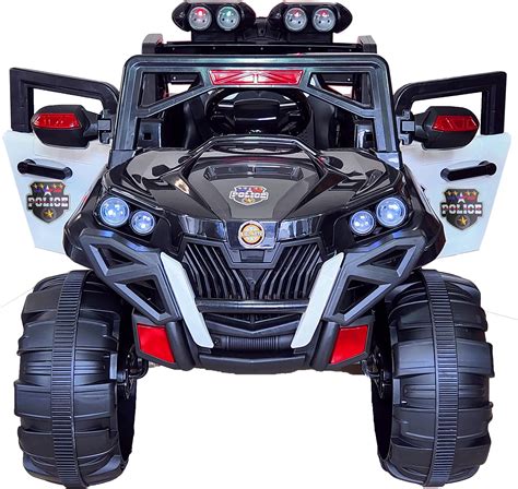 Buy Miniature Mart Battery Ride On Jeep 4x4 Big Size Wheels for Kids ...