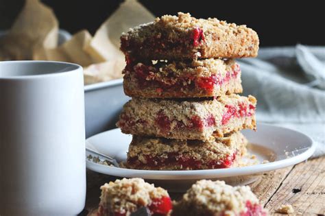 Cherry Crumble Bars Recipe | Dirty Dishes Messy Kisses