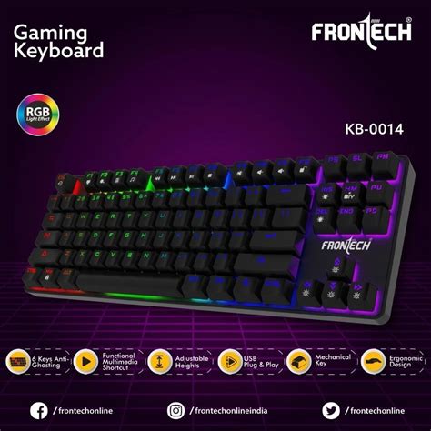 Frontech Mechanical Real RGB Keyboard KB-0014