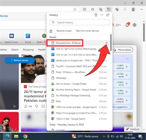 Image result for How to View History on Computer