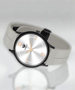 LORENZ MK-4071R Slim Case Analog Watch with Grey Magnetic Lock Strap ...