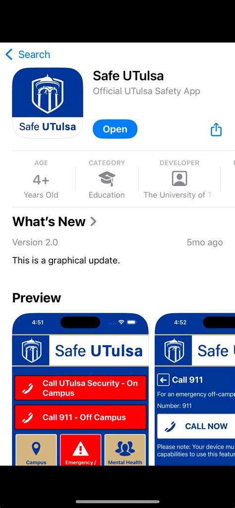 Safe UTulsa App Updated – The Collegian