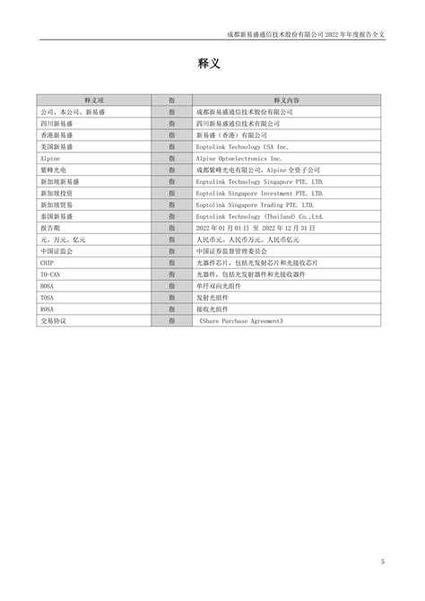 300502-新易盛-2022年年度报告.PDF_报告-报告厅