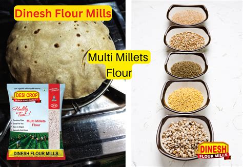 Multi Millet Flour 6 Millet Blend | Dinesh Flour Mills