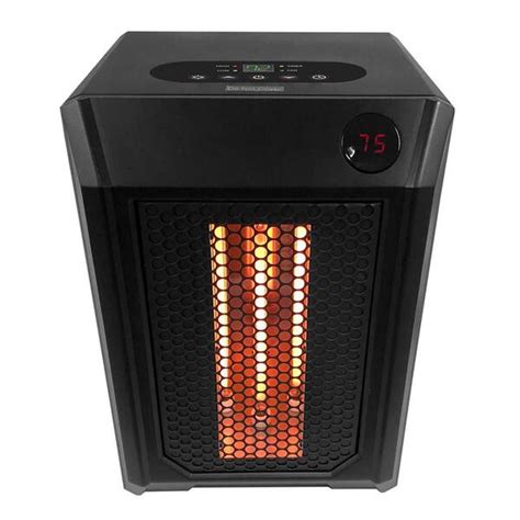Buy 1,500-Watt Electric Infrared Portable Space Heater with 4-Elements ...