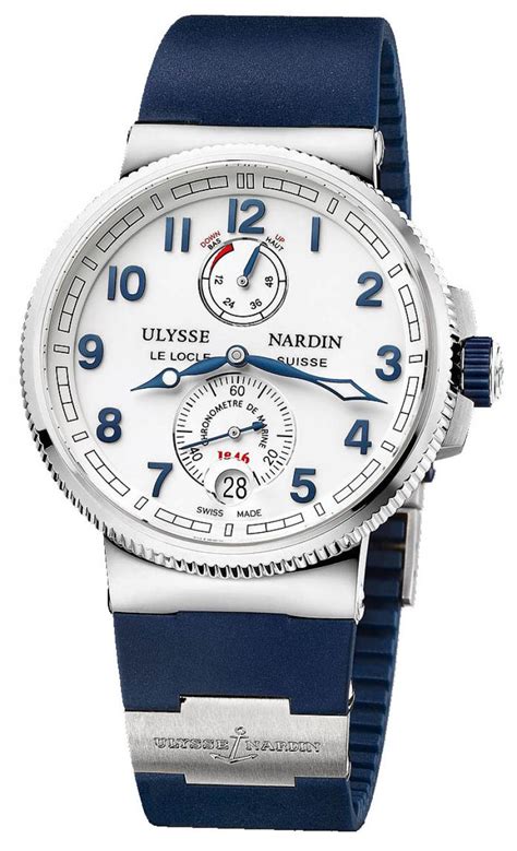 Ulysse Nardin 1183-126-3/60 Marine Manufacture Chronometer 43 mm Steel ...