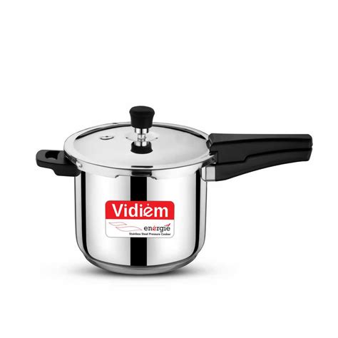 Shop Vidiem Energie 5 Ltr Stainless Steel Pressure Cooker online at ...