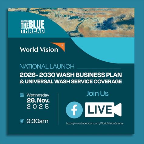 NATIONAL LAUNCH - 2026-2030 WASH BUSINESS PLAN & UNIVERSAL WASH SERVICE ...
