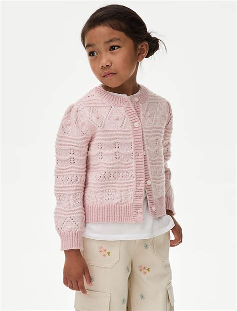 Buy Knitted Cardigan (2-8 Yrs) at Marks & Spencer