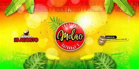 MELAO TROPICAL SATURDAY - Aug 19 th of 2023, Barrio Cellar, Sydney, 19 ...