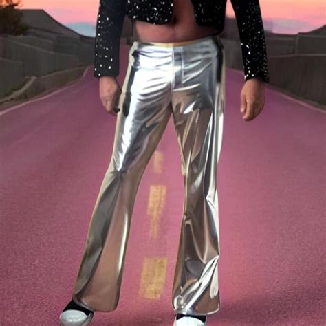 Buy Mens Bell Bottom Costume Pants Online In India - Etsy India