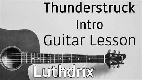 Image result for Thunderstruck Intro Tutorial