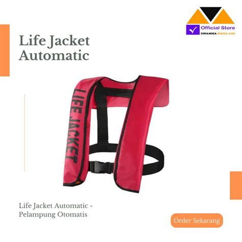 Promo Pelampung Otomatis Gas CO2 Life Jacket Automatic Rompi Pelampung ...