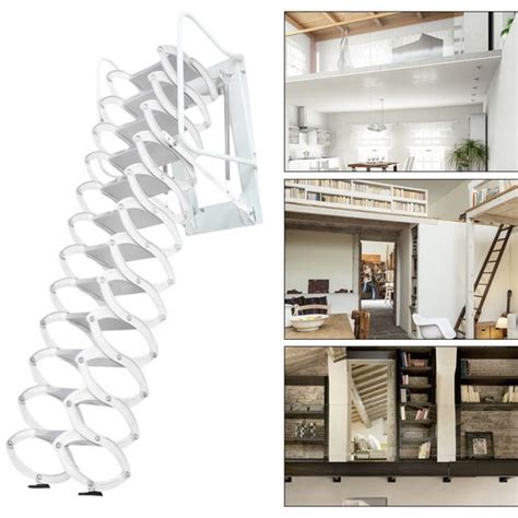 3.1m Height Attic Ladder Loft Stairs,Steps Ladder | Ubuy India