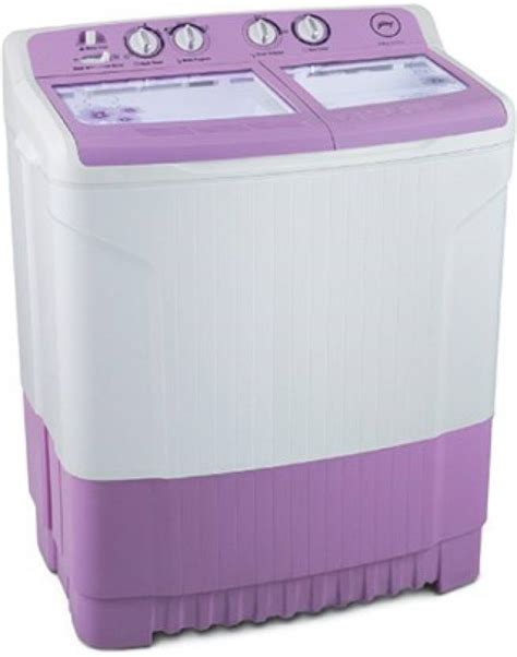 Godrej 8 kg Semi Automatic Top Load Washing Machine White Price in ...