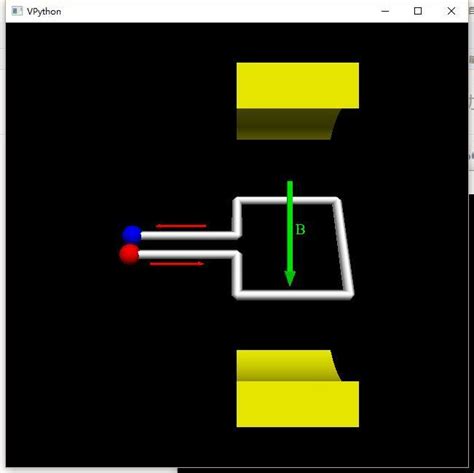Vpython Animation 的图像结果