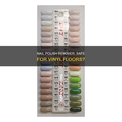 Nail Polish Remover: Safe For Vinyl Floors? | Nailicy