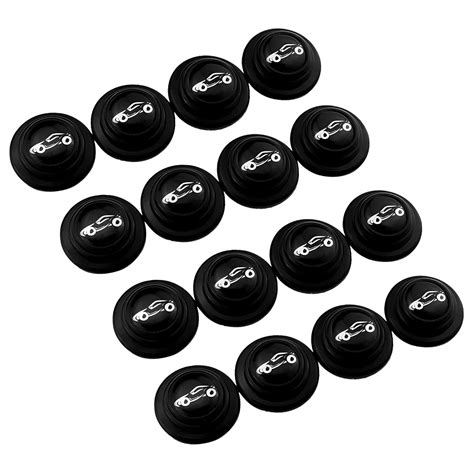 AXILA Rubber Car Door Shock Absorber Protector Stickers, Buffer Bumper ...